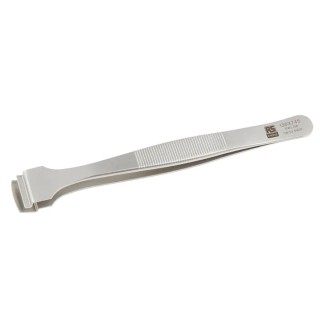 RS PRO 130mm Stainless Steel Wafer Tweezer 136-9745