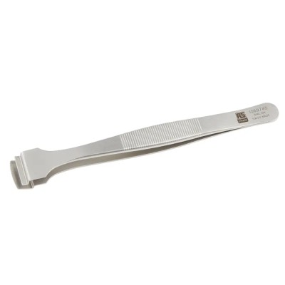 RS PRO 130mm Stainless Steel Wafer Tweezer 136-9745