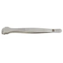 RS PRO 130mm Stainless Steel Wafer Tweezer 136-9745