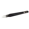 RS PRO 120mm Stainless Steel ESD Safe Tweezer 136-9767