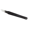 RS PRO 120mm Stainless Steel ESD Safe Tweezer 136-9767