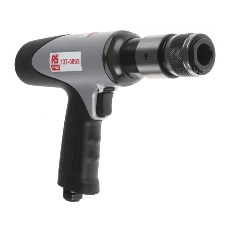 RS PRO 217 mm Air Hammer Balanced Design with Swivel Inlet and Quick-Change Retainer 137-0893