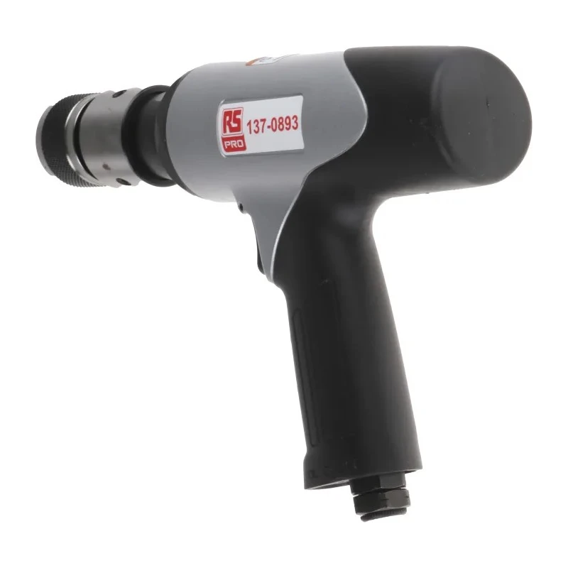 RS PRO 217 mm Air Hammer Balanced Design with Swivel Inlet and Quick-Change Retainer 137-0893