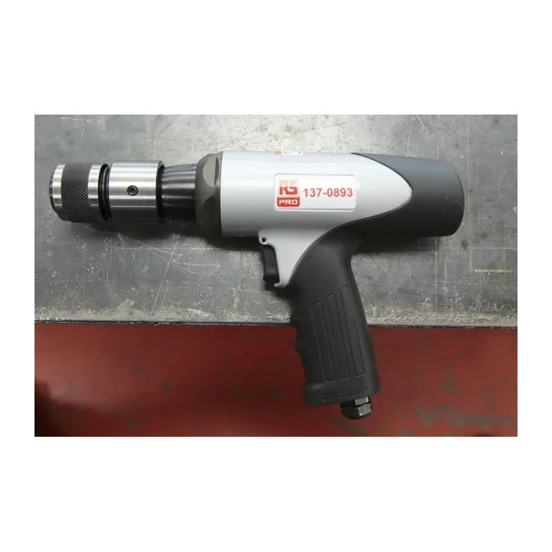 RS PRO 217 mm Air Hammer Balanced Design with Swivel Inlet and Quick-Change Retainer 137-0893