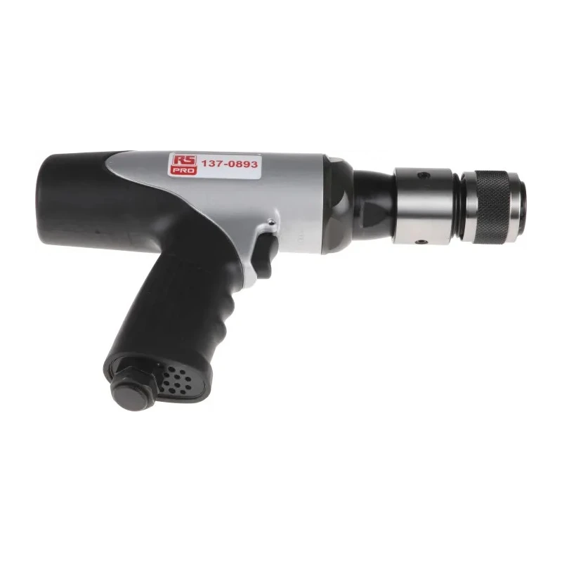 RS PRO 217 mm Air Hammer Balanced Design with Swivel Inlet and Quick-Change Retainer 137-0893