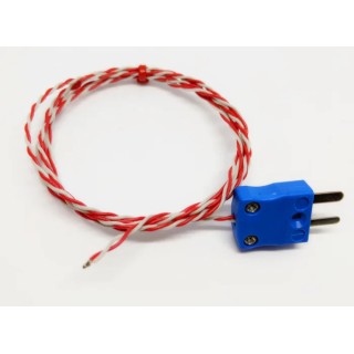 RS PRO Type K Exposed Junction Thermocouple 5 m Length, 1 mm Diameter, -75 °C to 250 °C, PFA Insulated 239-4530