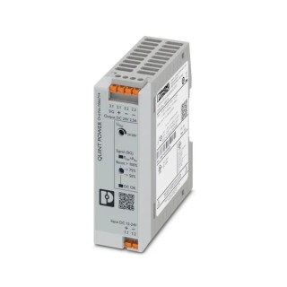Phoenix Contact QUINT POWER DC/DC Converter 24V DC Output 2.5A, 12V-24V DC Input, DIN Rail Mount, 60W, -25 to 70°C 1066714