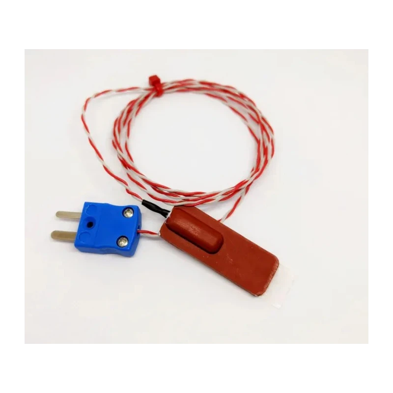 RS PRO Type K Rubber Patch Thermocouple 5 m Length, 1 mm Diameter, Silicone Rubber Probe, Miniature Plug, JIS 239-4671