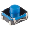 C & K IP67 Blue Tactile Switch Button SPST 50mA 32 V dc Surface Mount 
