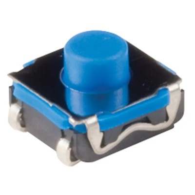 C & K IP67 Blue Tactile Switch Button SPST 50mA 32 V dc Surface Mount 