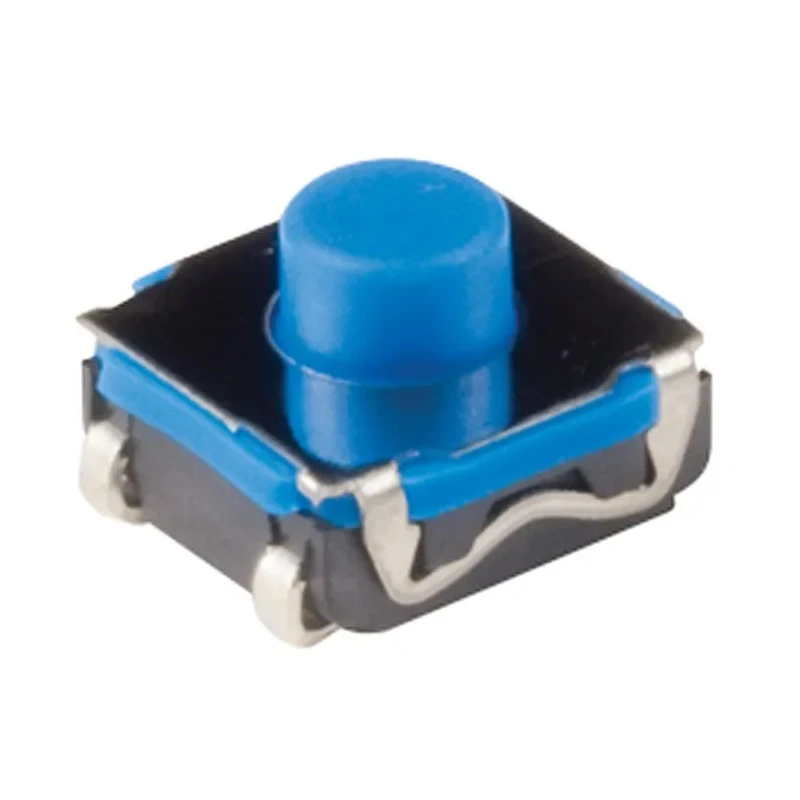 C & K IP67 Blue Tactile Switch Button SPST 50mA 32 V dc Surface Mount 