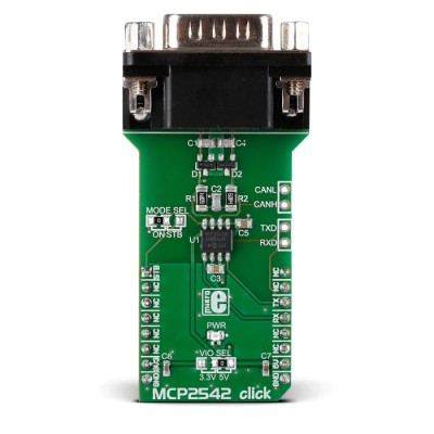MikroElektronika MCP2542 Click MCP2542WFD Communication & Wireless Development Kit for MikroBus MIKROE-2299