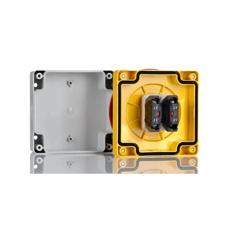 RS PRO Pull to Release Emergency Stop Push Button, Surface Mount, 94 mm Cutout Diameter, 2 NC Contacts, IP65 Rated 239-8213
