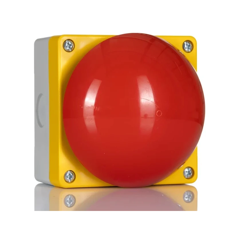 RS PRO Pull to Release Emergency Stop Push Button, Surface Mount, 94 mm Cutout Diameter, 2 NC Contacts, IP65 Rated 239-8213
