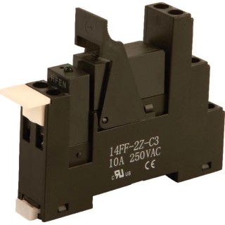 Hongfa Europe GMBH 1RM Series Interface Relay 12V dc Coil SPDT 16A DIN Rail Mount 1RM-12-16A-3