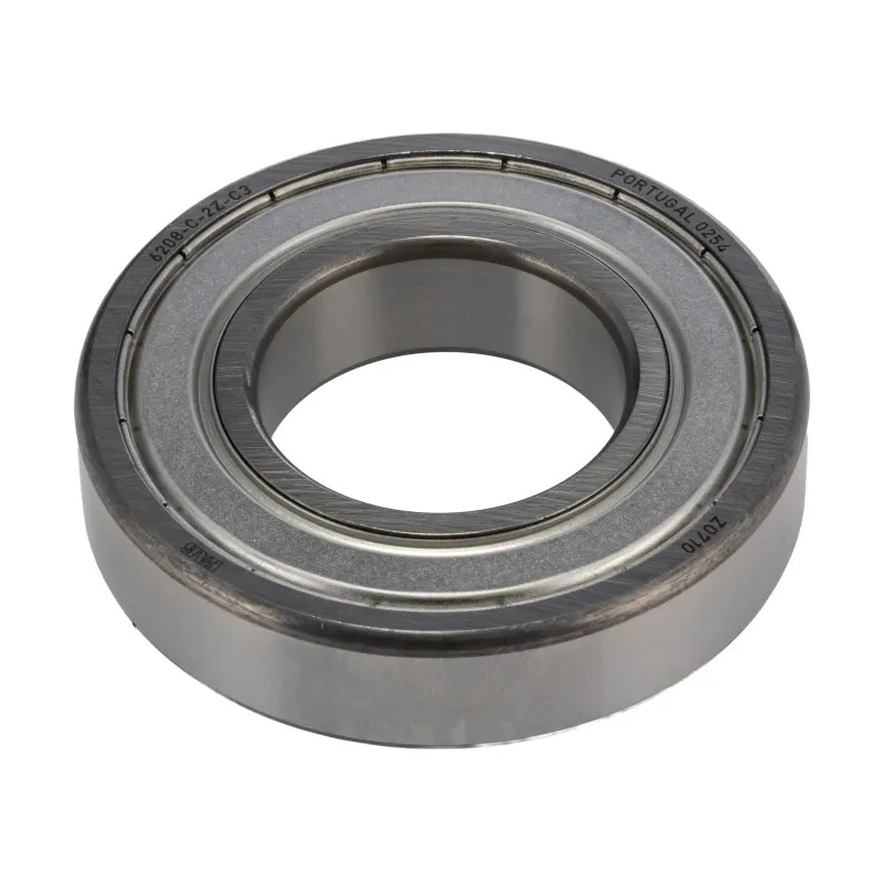 FAG Single Row Deep Groove Ball Bearing 40 mm ID, 80 mm OD, 18 mm Width, Double Shielded, Steel Cage 6208-C-2Z-C3