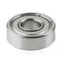 FAG 1 Row Deep Groove Ball Bearing, 15 mm ID, 32 mm OD, 9 mm Width, Steel Cage, Double Shielded 6002-C-2Z