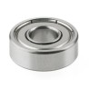 FAG 1 Row Deep Groove Ball Bearing, 15 mm ID, 32 mm OD, 9 mm Width, Steel Cage, Double Shielded 6002-C-2Z