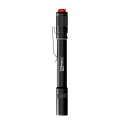RS PRO LED High Performance Pen Torch Black 120 Lumens 134 mm Aluminium Body 239-7026