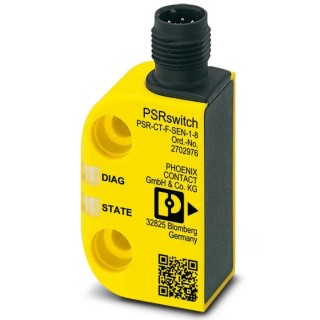 Phoenix Contact Transponder Safety Switch with Polybutylene Terephthalate Housing, Compact Design, 24V DC, 150mA 2702976