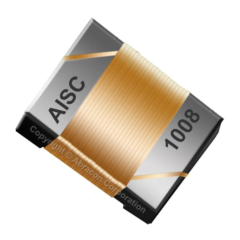 Abracon Unshielded Surface Mount Inductor with Ceramic Core 100 nH 1 A Idc Q:60 AISC-1008HQ-R10J-T