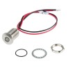 RS PRO Red Panel Mount Indicator 1.8V dc, 3.3V dc, 20mA Lead Wire Termination IP67 Flush Bezel 139-3364