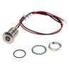RS PRO White Panel Mount Indicator, 1.8 V dc, 3.3 V dc, 20 mA Current, Lead Wire Termination, IP67 Rated, Flush 139-3378