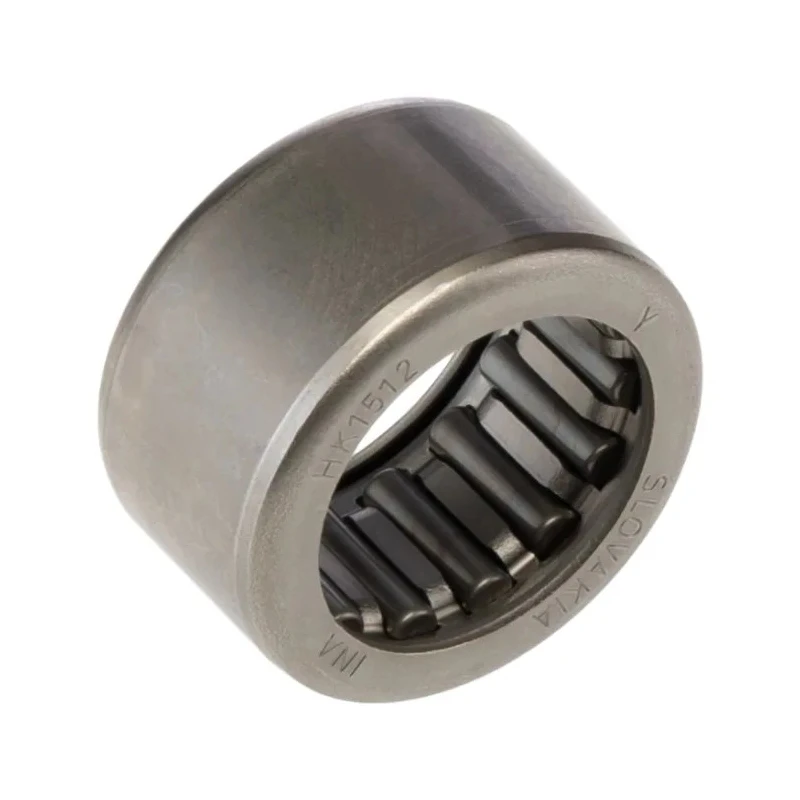 INA Drawn Cup Needle Roller Bearing 15 mm ID, 21 mm OD, Open End, Sheet Steel Cage, HK1512-B