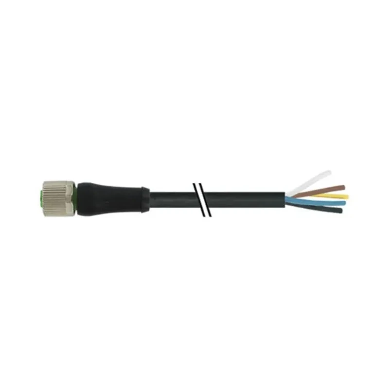 Murrelektronik Limited Female 5 way M12 Straight to Unterminated Power Cable 5 m 7000-P4221-P040500