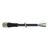 Murrelektronik Limited Female 5 way M12 Straight to Unterminated Power Cable 5 m 7000-P4221-P040500