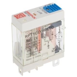 RS PRO Power Relay 48V Coil Voltage 12A Switching Current SPDT Model 144-1595