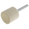 RS PRO Cylindrical Polishing Bob 25 mm Diameter x 6 mm Shank Diameter, 5 Pieces 240-3776