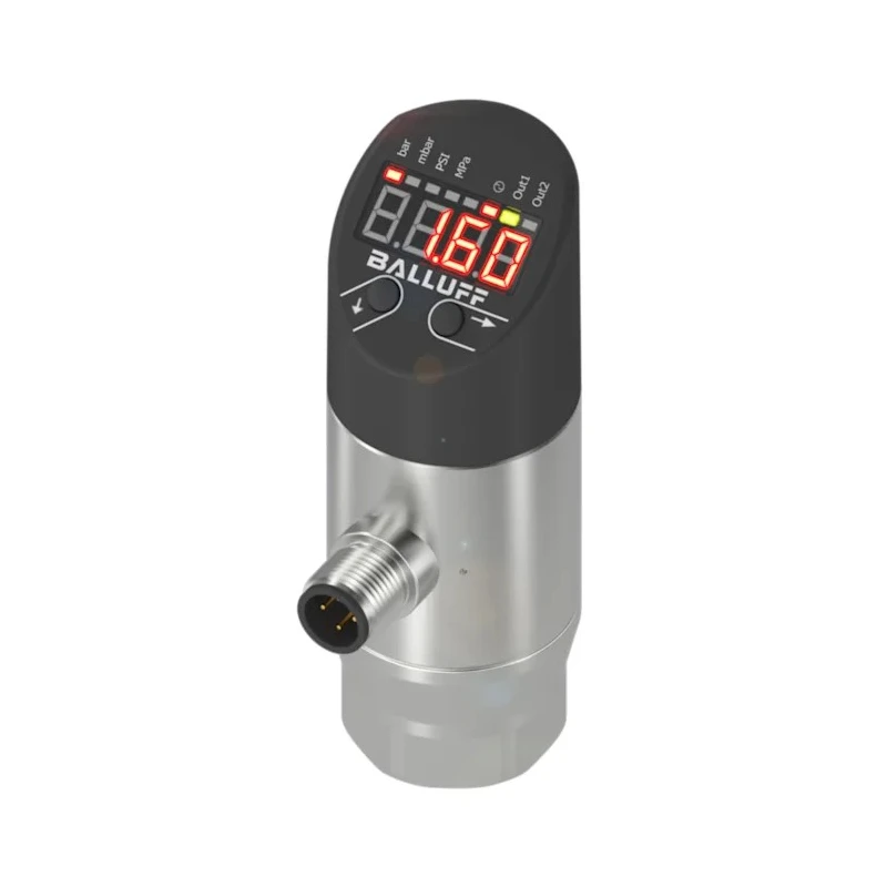 BALLUFF BSP Series Pressure Sensor 0 to 250 bar Analogue Output 4 to 20 mA 30V DC Stainless Steel Housing IP67 BSP00YC