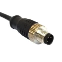 Bulgin Sensor Actuator Cable Male 5 Way Straight to Unterminated 3 Way Free End 1 m PXPTPU12FIM05ACL010PUR