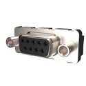 Amphenol Communications Solutions D-Sub Connector 9 Way Straight 2.74 mm Pitch Plug-in Male Screw Mount LD09P24A4GX00LF