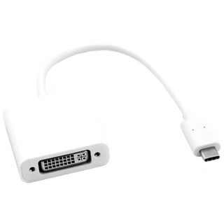 Roline USB 3.1, Female USB Type C to Female DVI Adapter, Silver, 100 mm 12.03.3205-10