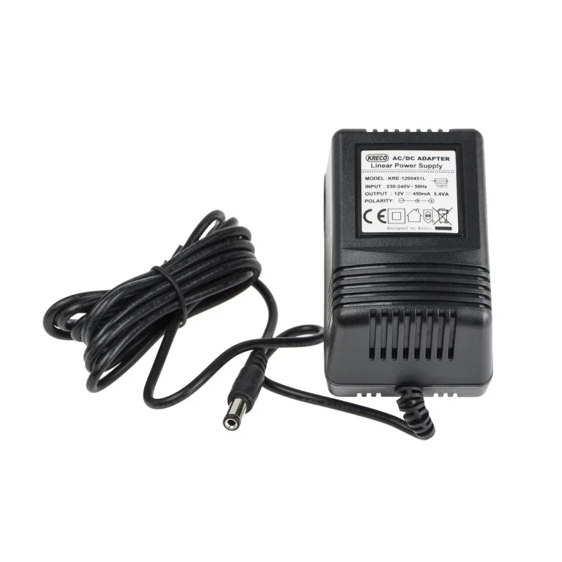 RS PRO 2.1 x 5.5 x 12 mm Centre Positive AC/DC Adapter Type G 6W 12V DC Output, 450mA 139-1784