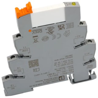 Phoenix Contact PLC-RSC Series Relay Module, DIN Rail Mount, 4.5V DC Coil, SPDT Contact, 38mA Coil Current 1119897
