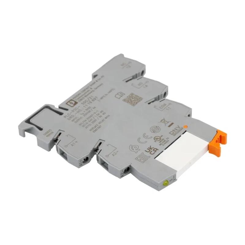 Phoenix Contact PLC-RSC Series Relay Module, DIN Rail Mount, 4.5V DC Coil, SPDT Contact, 38mA Coil Current 1119897