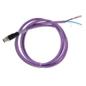 Phoenix Contact Screened Control Cable, 5 Cores 0.25mm² (24 AWG), Red Polyethylene Sheath, 48V AC, 2 m Length 1507421