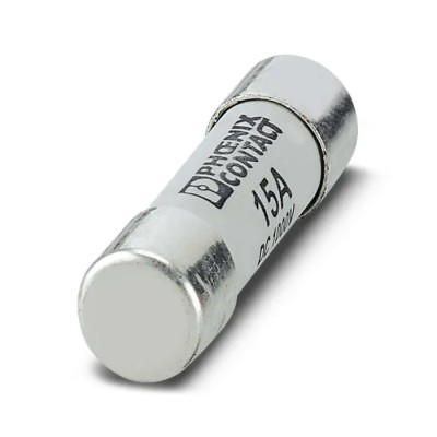 Phoenix Contact 15A GPV Ceramic Cartridge Fuse 38 x 10.3 mm 1kV DC 3061348