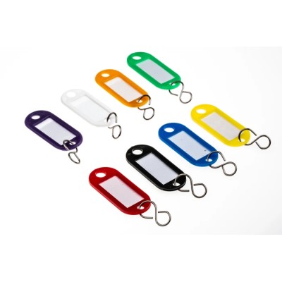 Rottner Comsafe Plastic Key Tag, Plastic Material, 200 Pieces per Package T00454