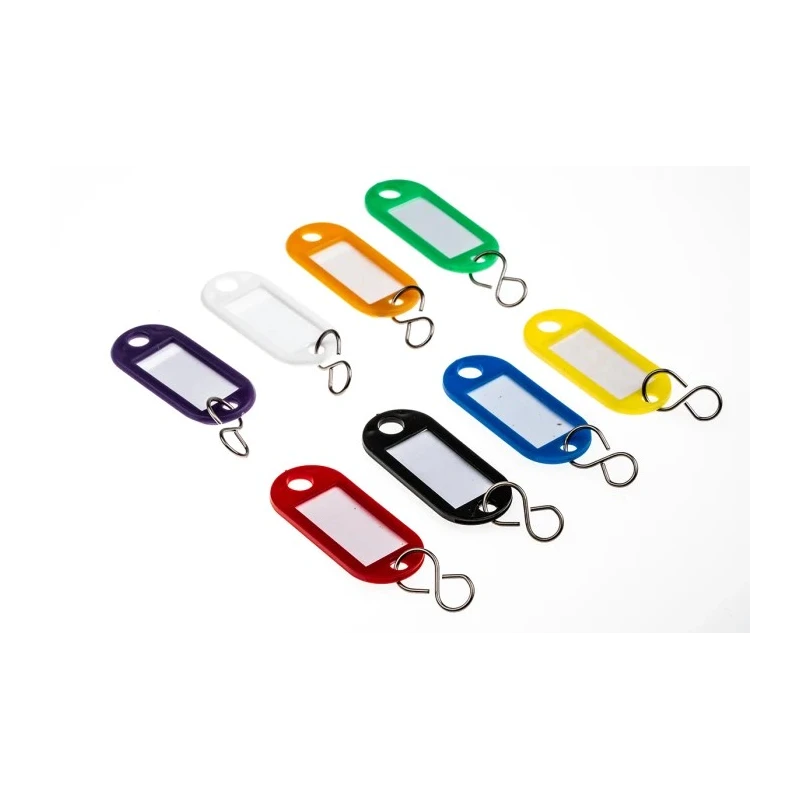 Rottner Comsafe Plastic Key Tag, Plastic Material, 200 Pieces per Package T00454