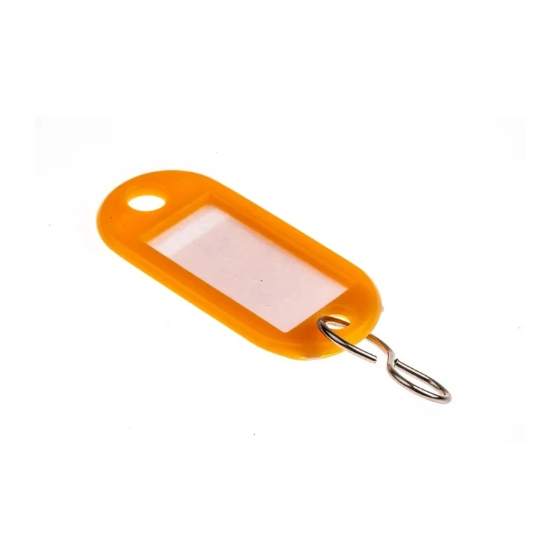 Rottner Comsafe Plastic Key Tag, Plastic Material, 200 Pieces per Package T00454