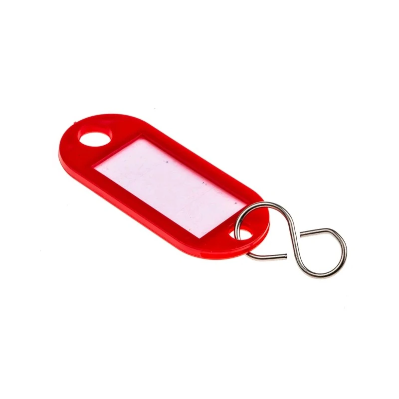 Rottner Comsafe Plastic Key Tag, Plastic Material, 200 Pieces per Package T00454