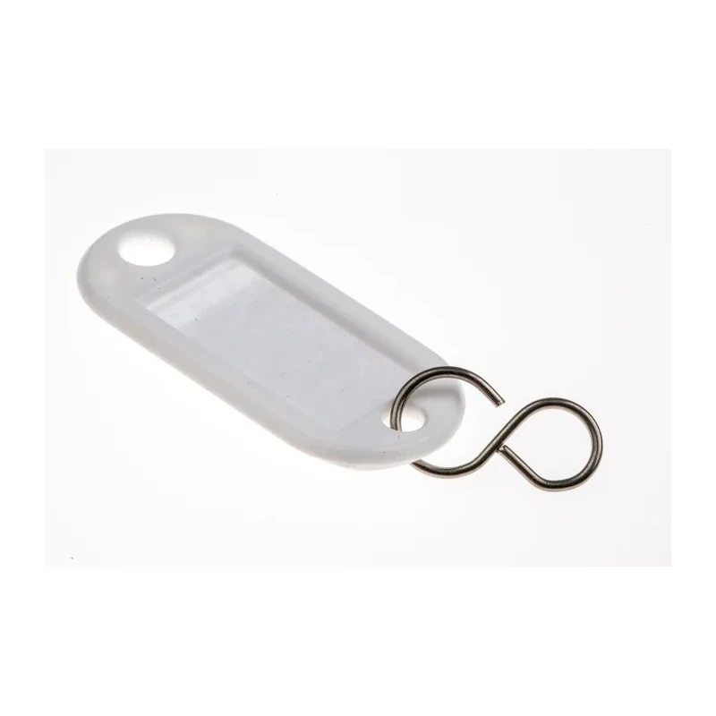 Rottner Comsafe Plastic Key Tag, Plastic Material, 200 Pieces per Package T00454