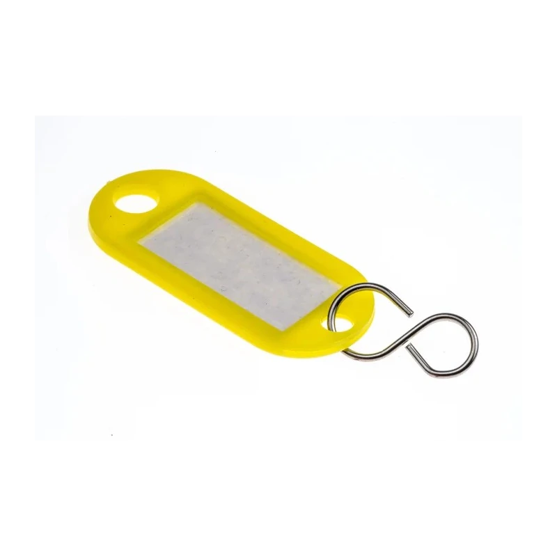 Rottner Comsafe Plastic Key Tag, Plastic Material, 200 Pieces per Package T00454