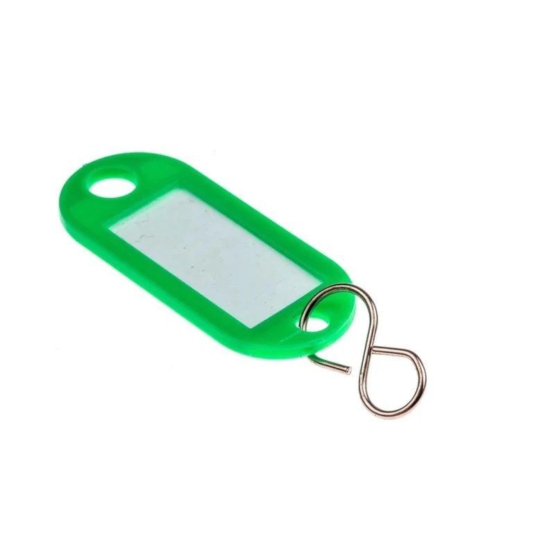 Rottner Comsafe Plastic Key Tag, Plastic Material, 200 Pieces per Package T00454
