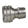 Nito Stainless Steel Hose Connector 1/2 in BSP Female to Male 25 bar Pressure 54610A3