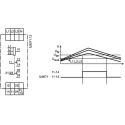 Dold Monitoring Relay 3 Phase 0.7 to 1.1 UN Monitor Range DPDT Contact Configuration DIN IL9071.12 3/N AC400/230V 0.85UN 4%